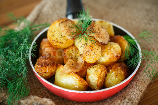 fried potatoes Stock photo © Peredniankina