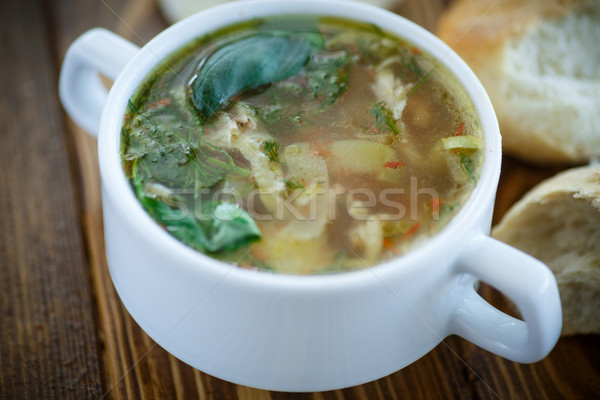 pickle soup Stock photo © Peredniankina