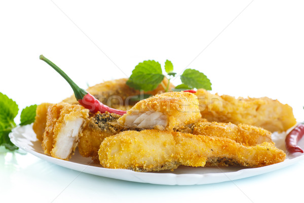 fried fish Stock photo © Peredniankina