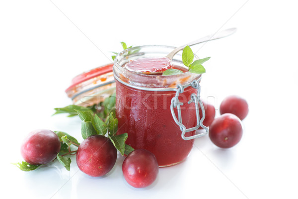 ripe plum jam  Stock photo © Peredniankina