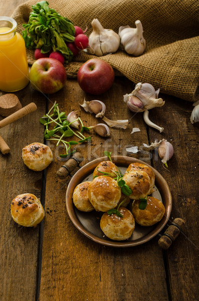 Stockfoto: Kaas · klein · huiselijk · home · poppy