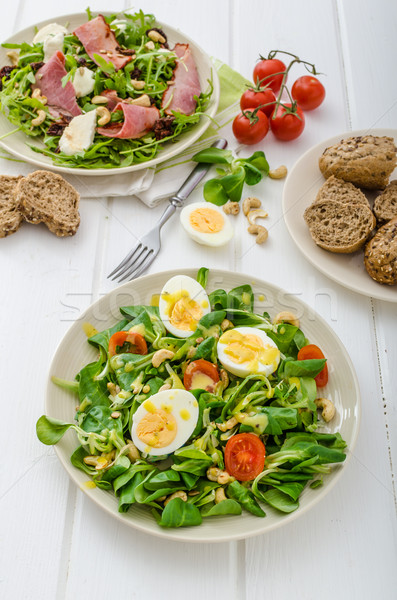 Salat day - be healthy Stock photo © Peteer