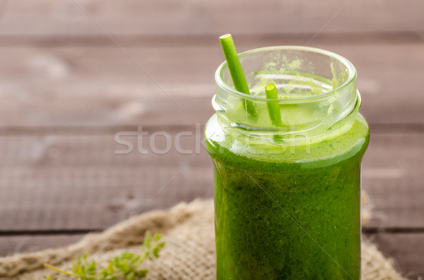 Herby smoothie Stock photo © Peteer
