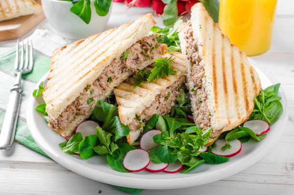 Tuna salad sandwitch Stock photo © Peteer