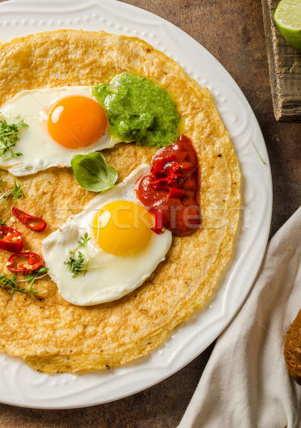 Huevos divorciados Stock photo © Peteer