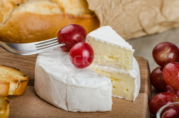 Foto stock: Frescos · camembert · orgánico · granjas · tostado