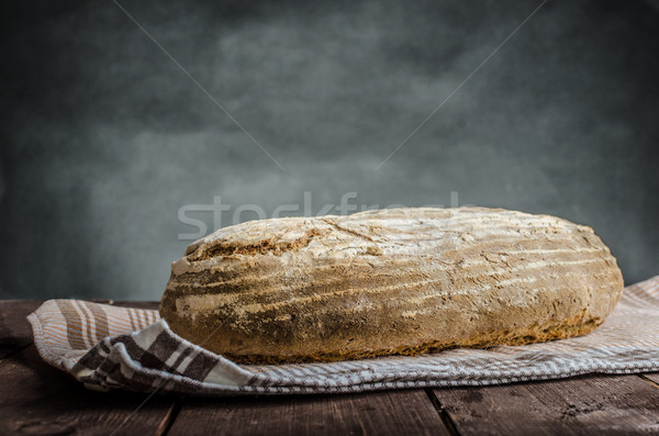 Zdjęcia stock: Domu · chleba · żyto · rustykalny · miejsce