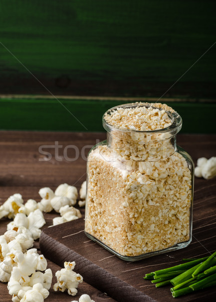 Homemade breadcrumbs Stock photo © Peteer