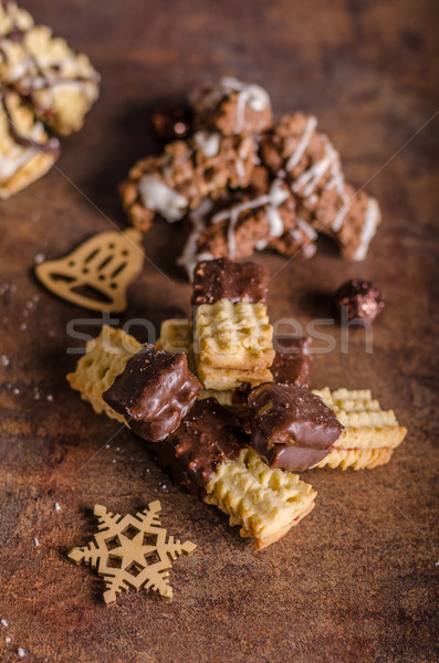 Stock photo: Christmass cookies, candy