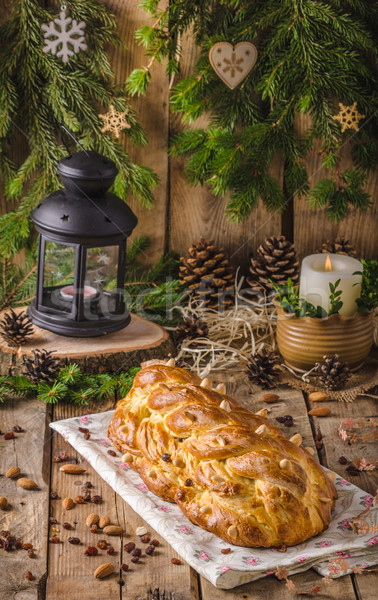 Stockfoto: Traditioneel · tsjechisch · christmas · cake · heerlijk · ontbijt