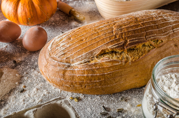 Sourdough bread cumin Stock photo © Peteer