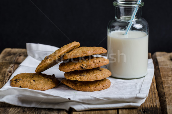 Homemade Oatmeal Cream Pie Cookies Stock photo © Peteer