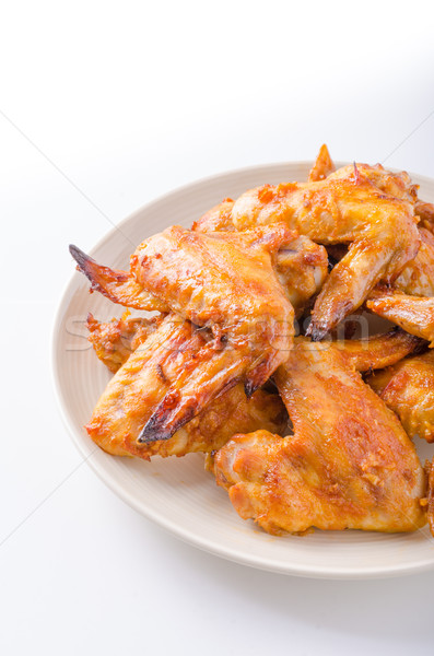 Chicken wings grilled Stock photo © Peteer