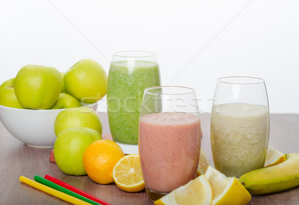 Fresh homemade smoothie Stock photo © Peteer