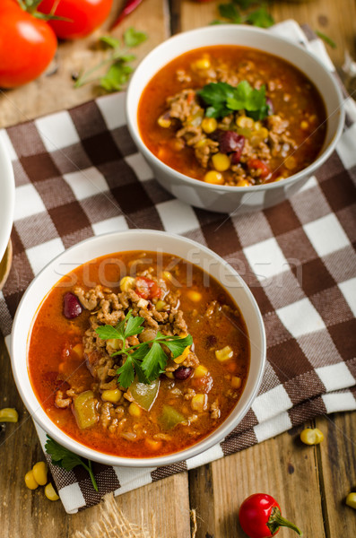 Stock photo: Original Chilli con carne