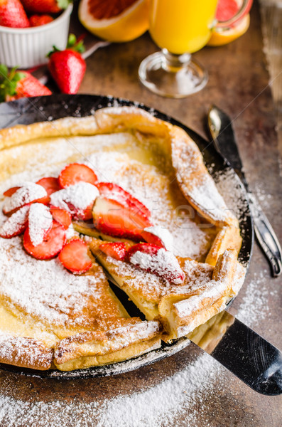 Nederlands baby pannenkoek heerlijk manier Stockfoto © Peteer