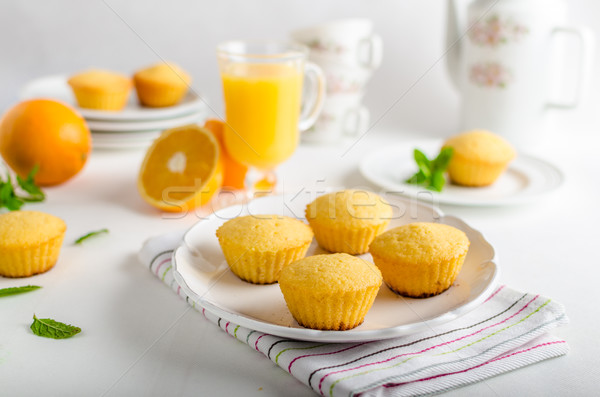 Fruit muffins Stock photo © Peteer