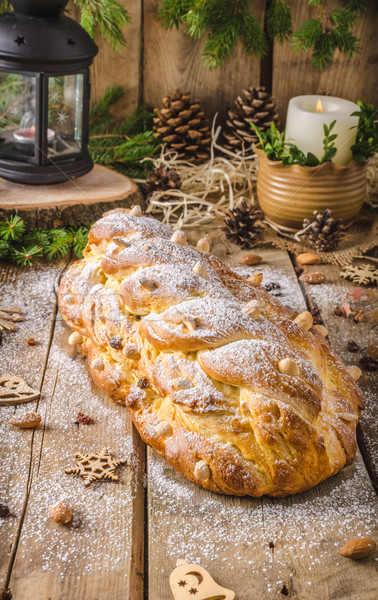 Stockfoto: Traditioneel · tsjechisch · christmas · cake · heerlijk · ontbijt