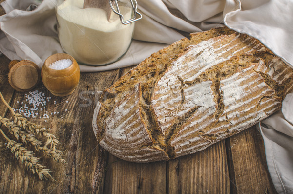 Homemade sourdough bread Stock photo © Peteer