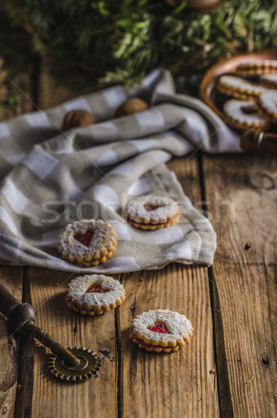 Foto stock: Tcheco · natal · bolinhos · tradicional · delicioso · doce