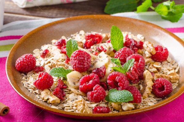 Stock photo: French toast with berries