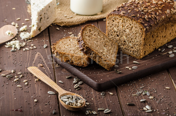 Pane di frumento home bio ingredienti sani Foto d'archivio © Peteer