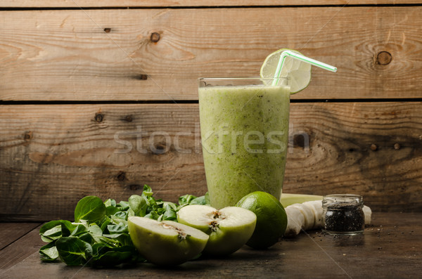 Delicious green smoothie Stock photo © Peteer