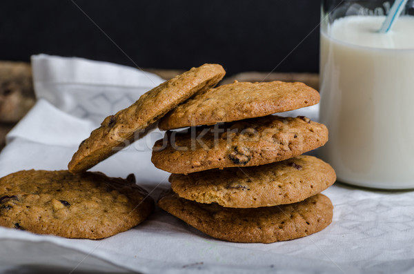 Homemade Oatmeal Cream Pie Cookies Stock photo © Peteer