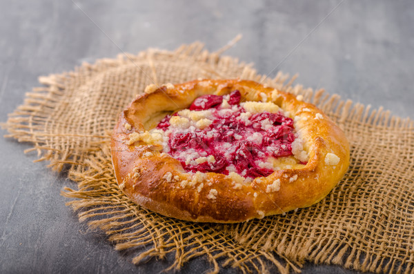 Crubmle mini pie with berries Stock photo © Peteer