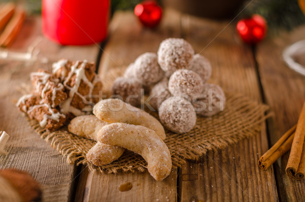 Stok fotoğraf: Noel · şeker · kurabiye · gıda · ağaç · arka · plan