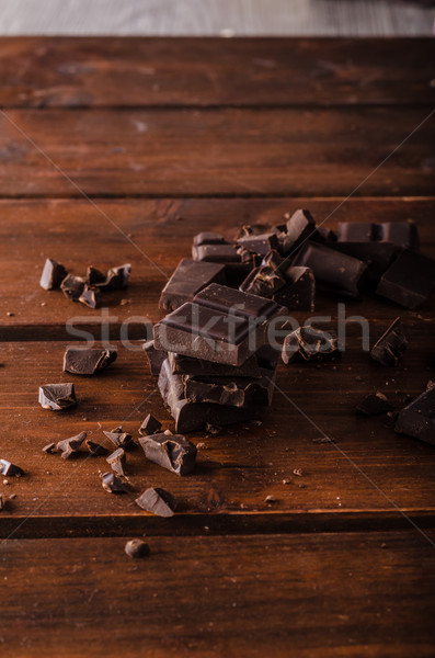 Dark chocolate product Stock photo © Peteer