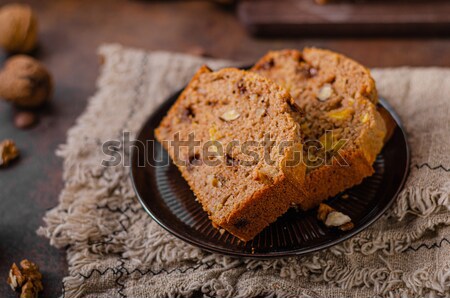 Walnut cheesecake with cinnamon Stock photo © Peteer