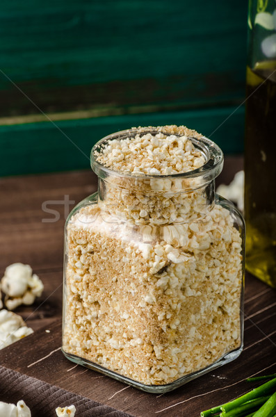 Homemade breadcrumbs Stock photo © Peteer