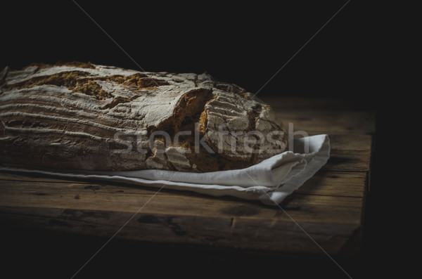 Home-baked sourdough bread Stock photo © Peteer