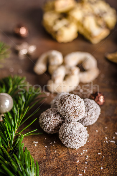 Christmas candy, cookies Stock photo © Peteer