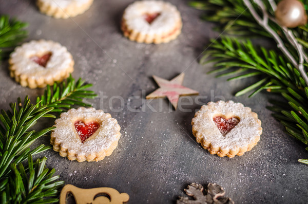 Christmas candy, cookies Stock photo © Peteer