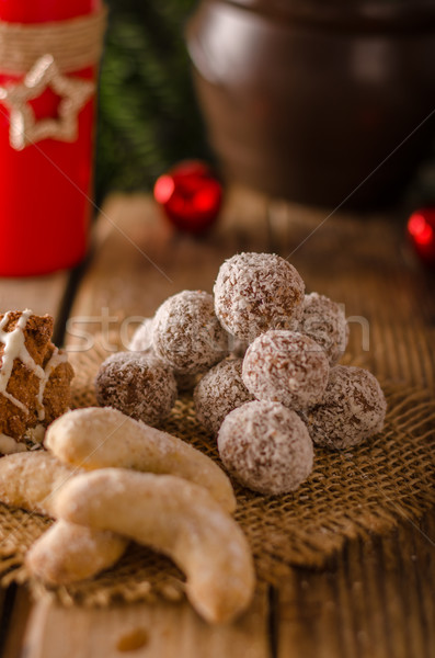 Christmas candy, cookies Stock photo © Peteer