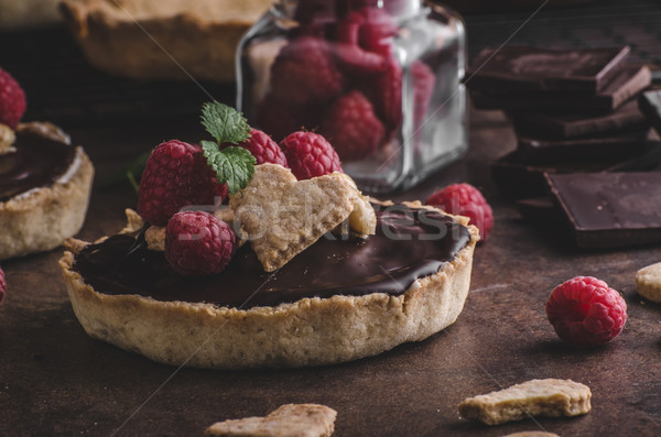 Chocolat noix sucre alimentaire design maison [[stock_photo]] © Peteer