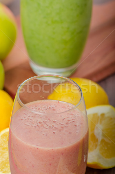 Fresh homemade smoothie Stock photo © Peteer