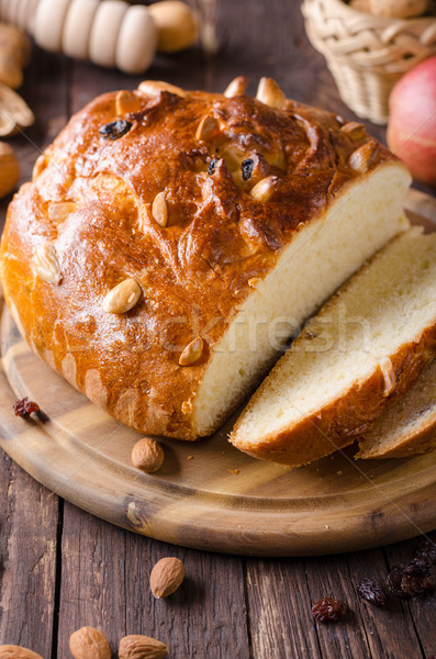 Tchèque gâteau célébration noix alimentaire photographie [[stock_photo]] © Peteer