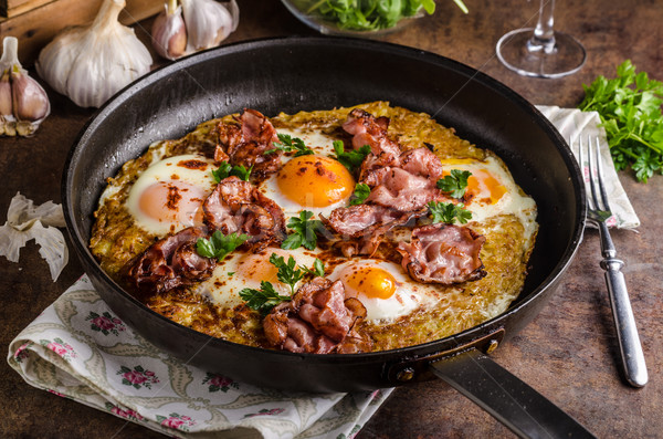 American Hash Browns potato Stock photo © Peteer