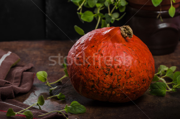 Hokkaido pumpkins rustic Stock photo © Peteer