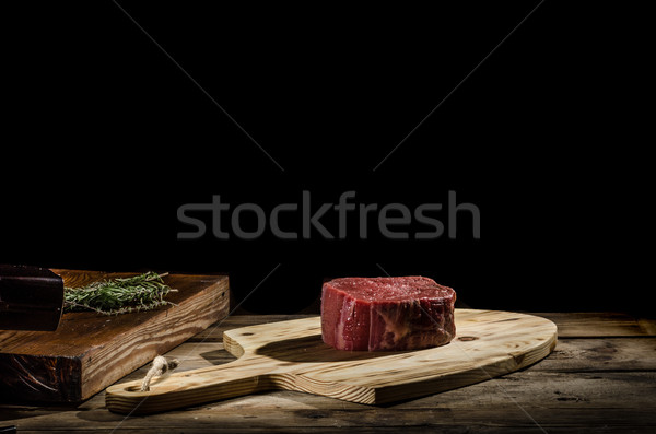 Delicious beef steak Stock photo © Peteer