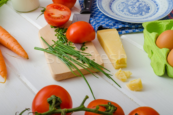 Spring vegetable, preparation Stock photo © Peteer