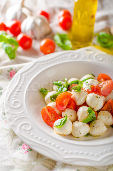 Stock photo: Italian salad delicious