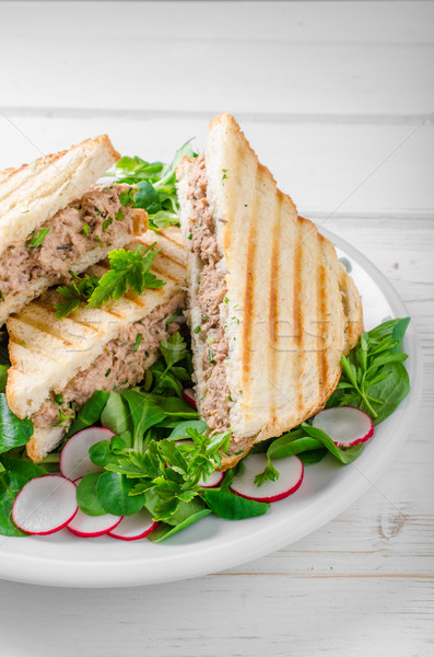 Tuna salad sandwitch Stock photo © Peteer