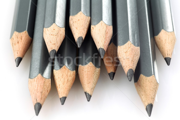 рисунок карандашей белый Дать инструменты Сток-фото © peter_zijlstra