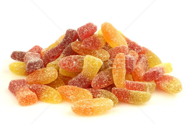 colorful tasty sweet and sour jelly sweets Stock photo © peter_zijlstra