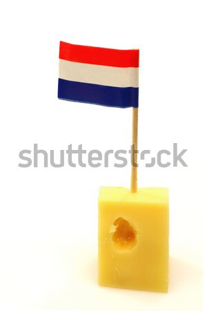 голландский сыра мало флаг вверх Сток-фото © peter_zijlstra