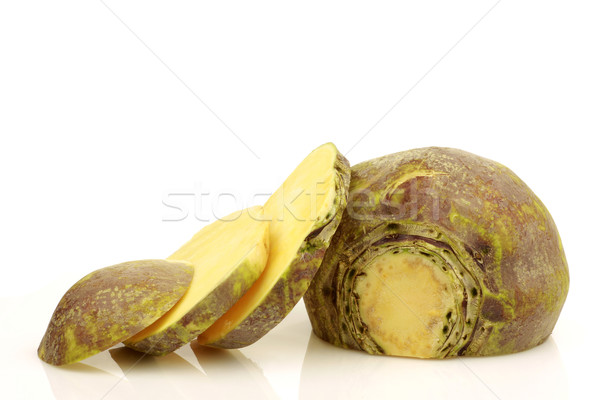 fresh turnip(brassica rapa rapa) Stock photo © peter_zijlstra